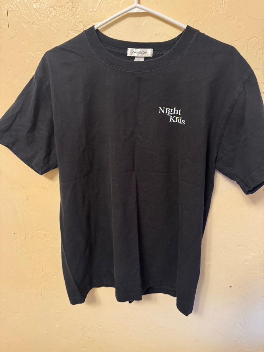 Night Kids Black Short Sleeve Tee